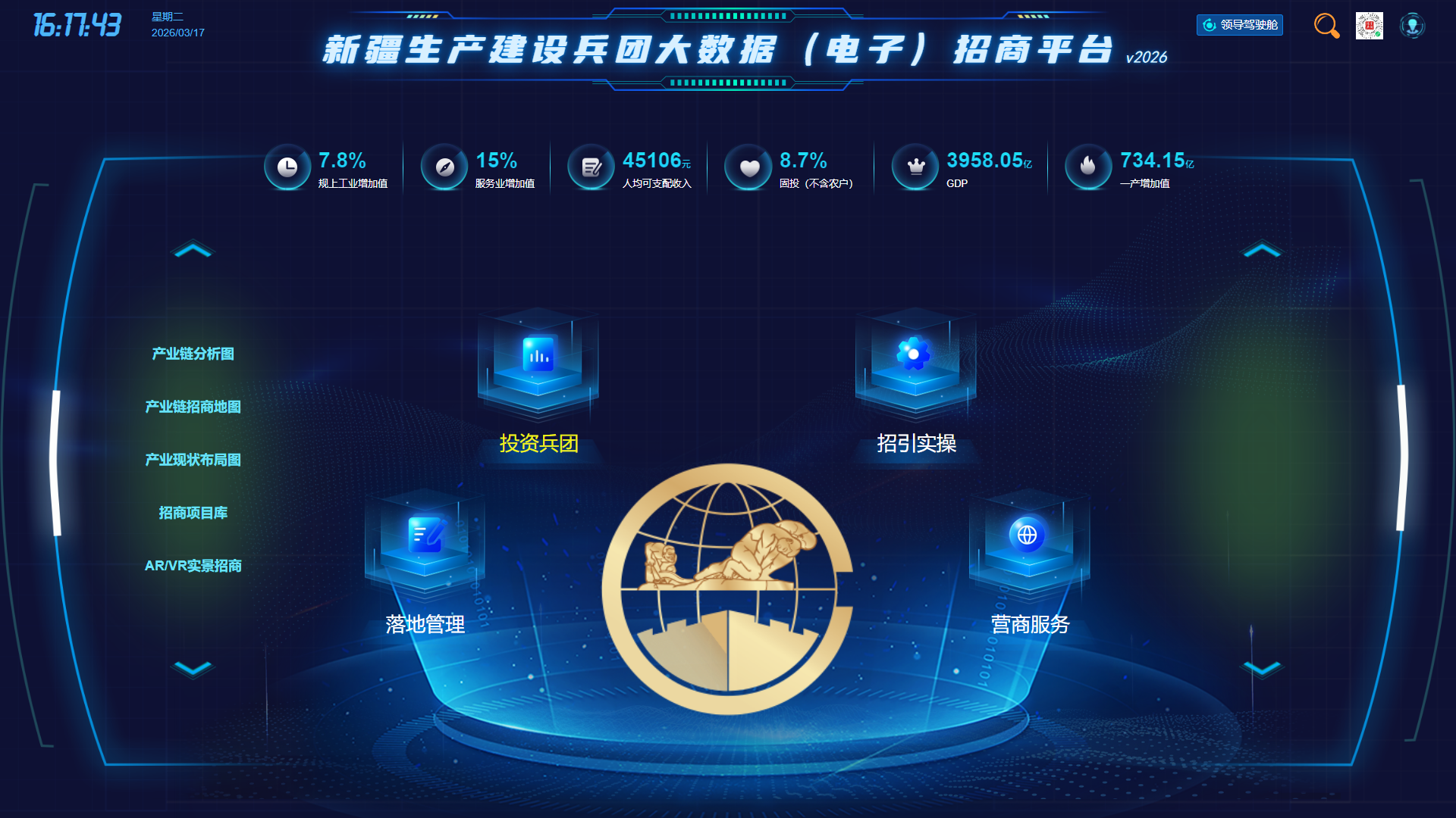 福州产业招商大脑项目